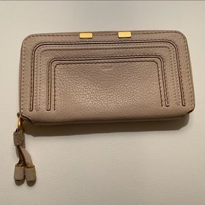 Chloe Marcie full zip wallet